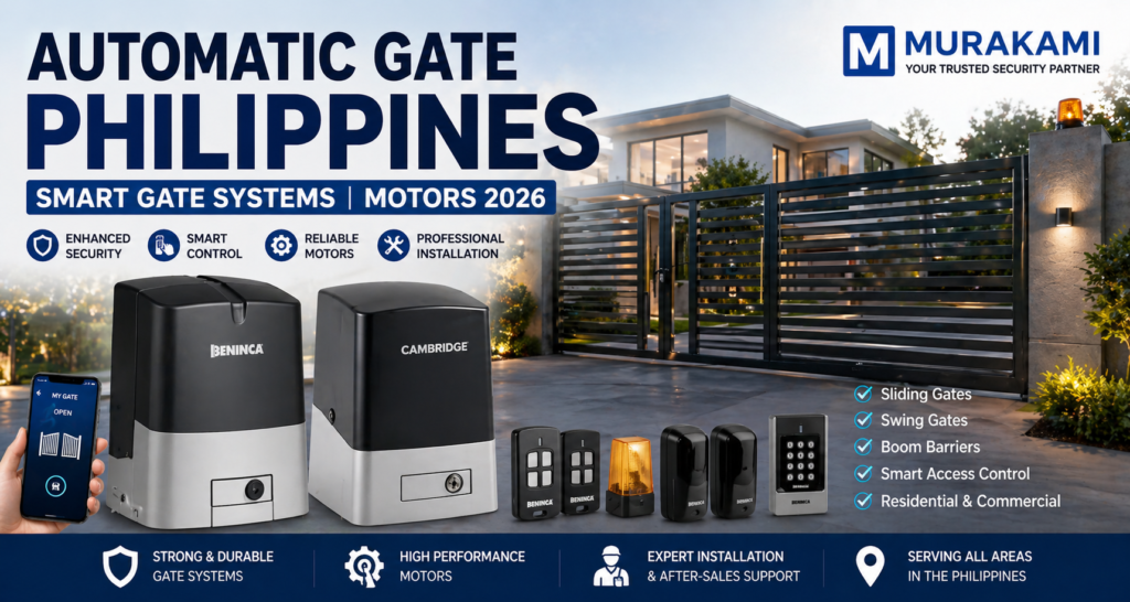 Automatic Gate Philippines Smart Gate Systems Motors