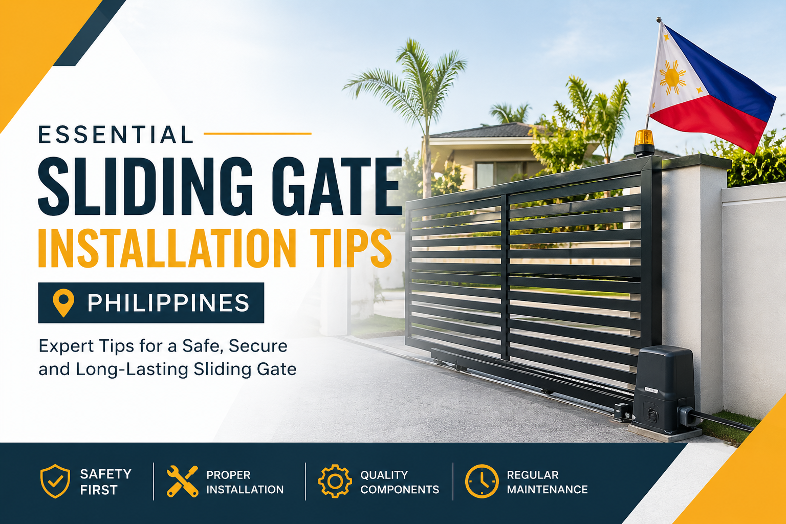 Sliding Gate Installation Tips