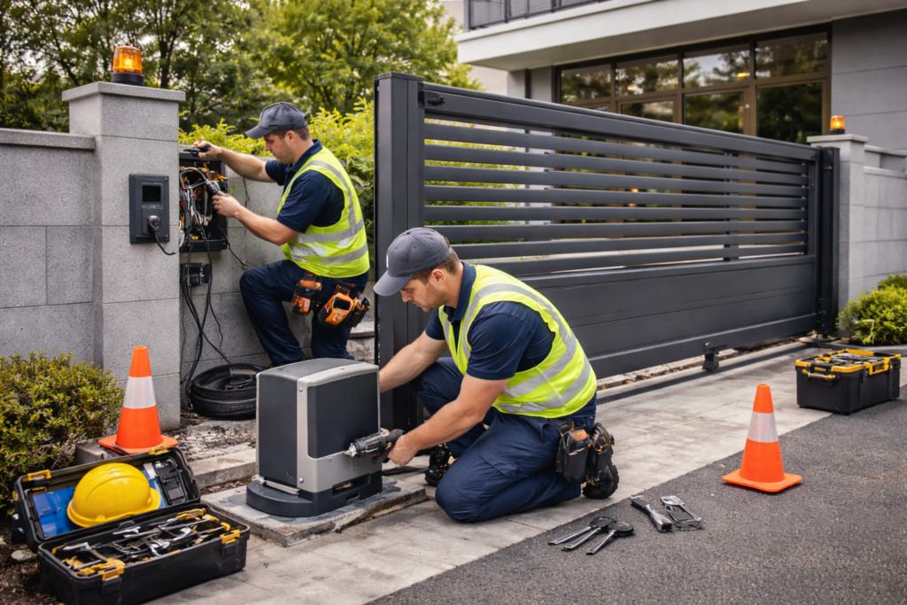 automatic gate installation Philippines for residential property
