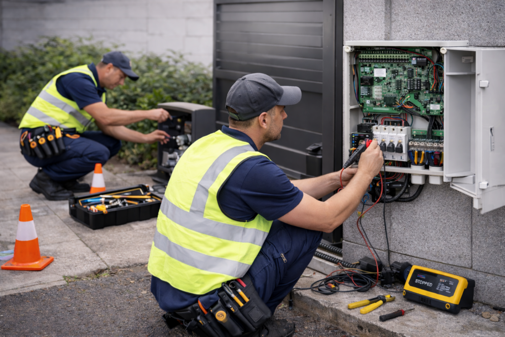 automatic gate maintenance Philippines technician repair service